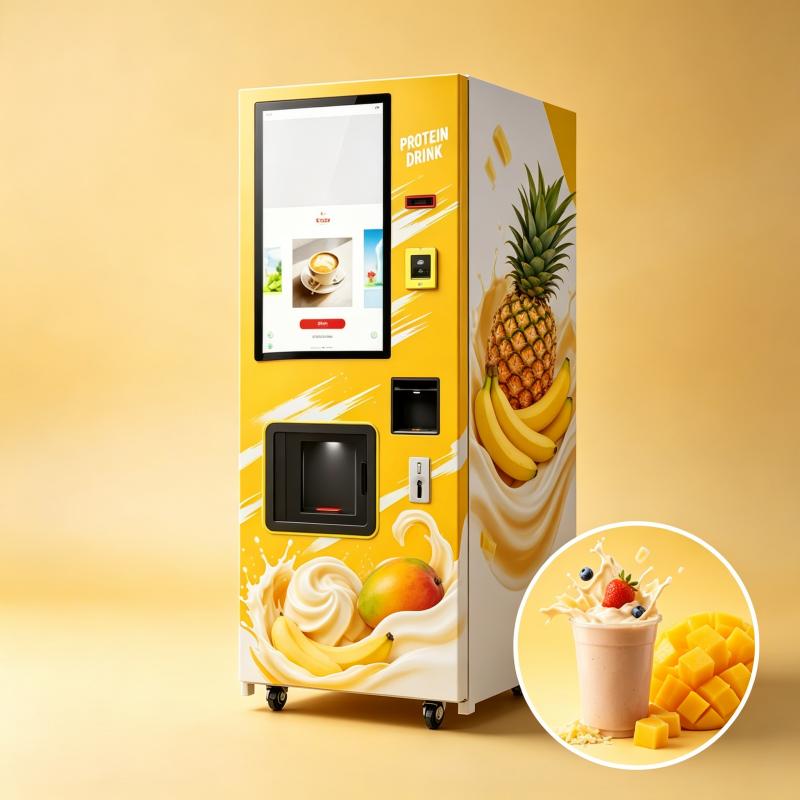 Popcorn Vending Machine - Proteine Shake Automaat Automatische Poedermixer Verse