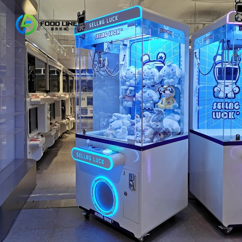 Arcade Games Vending - Op maat gemaakte muntbediende metalen kraanautomaat,
