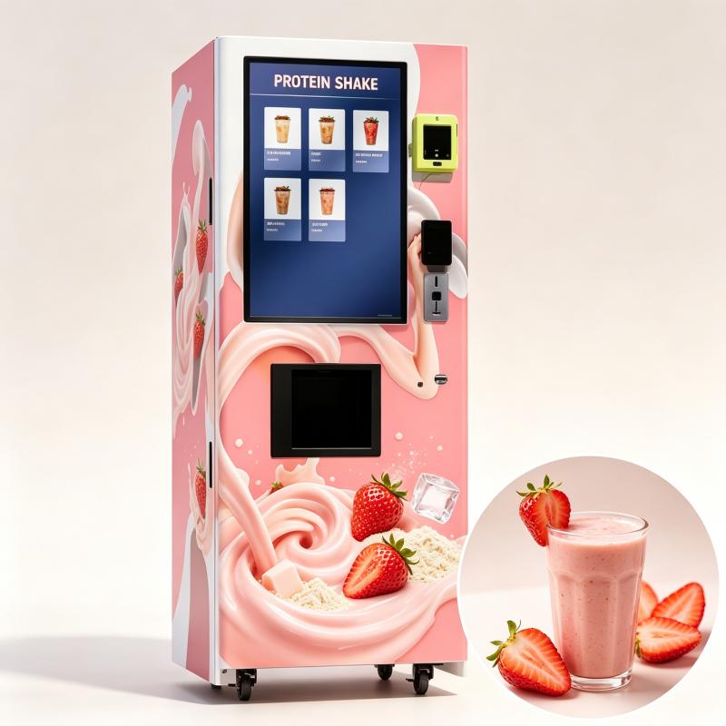 Proteine Shake Automaat Automa - Popcorn Vending Machine recensie en prijs