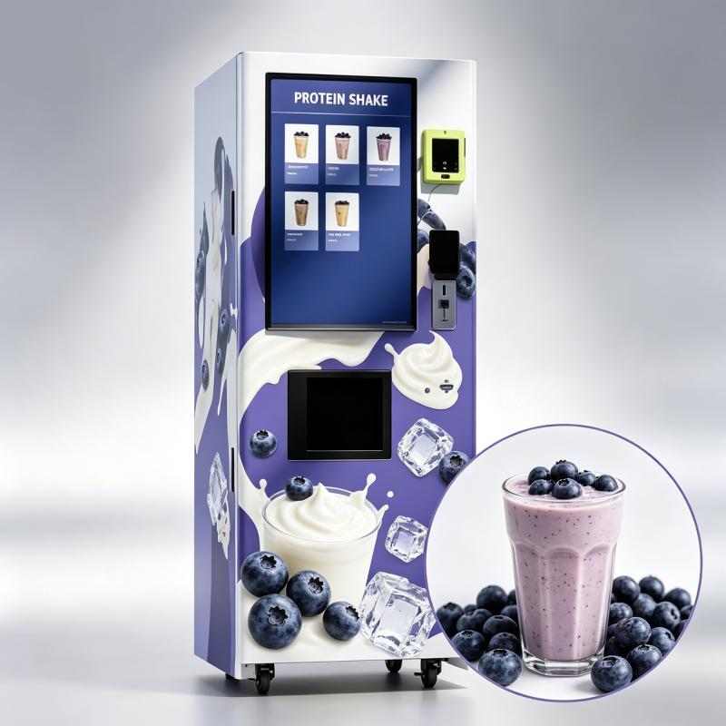 Proteine Shake Automaat Automa - Popcorn Vending Machine recensie en prijs