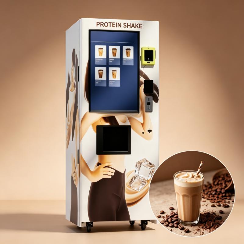 Proteine Shake Automaat Automa - Popcorn Vending Machine recensie en prijs
