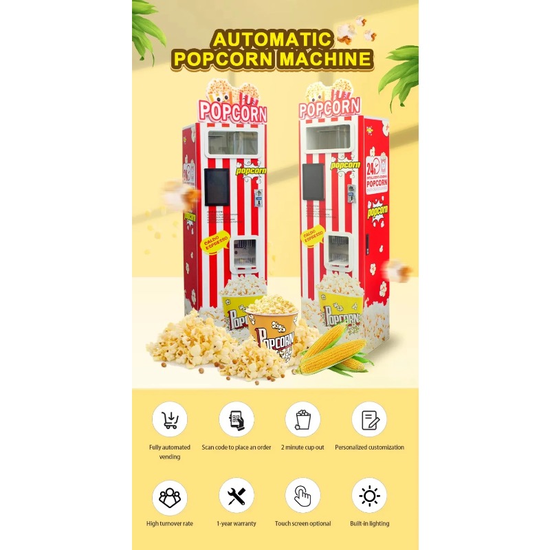 Geavanceerde automatische popc - Popcorn Vending Machine recensie en prijs